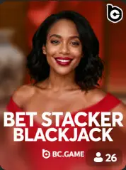 Bet Stacker Blackjack BC Game Denmark game cover