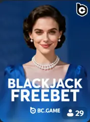 Blackjack Freebet BC Game Denmark game cover