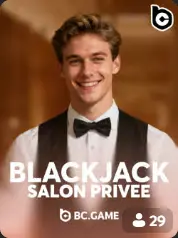 Blackjack Salon Privee BC Game Denmark game cover