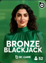 Bronze Blackjack BC Game Denmark game cover
