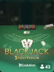 Blackjack First Person BC Game Denmark game cover